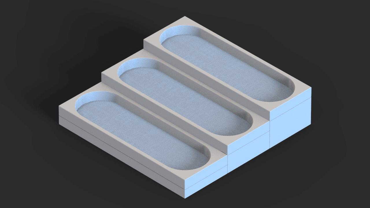 BLOQ.02 (Modular Perfume Tray Organizer) 3d model