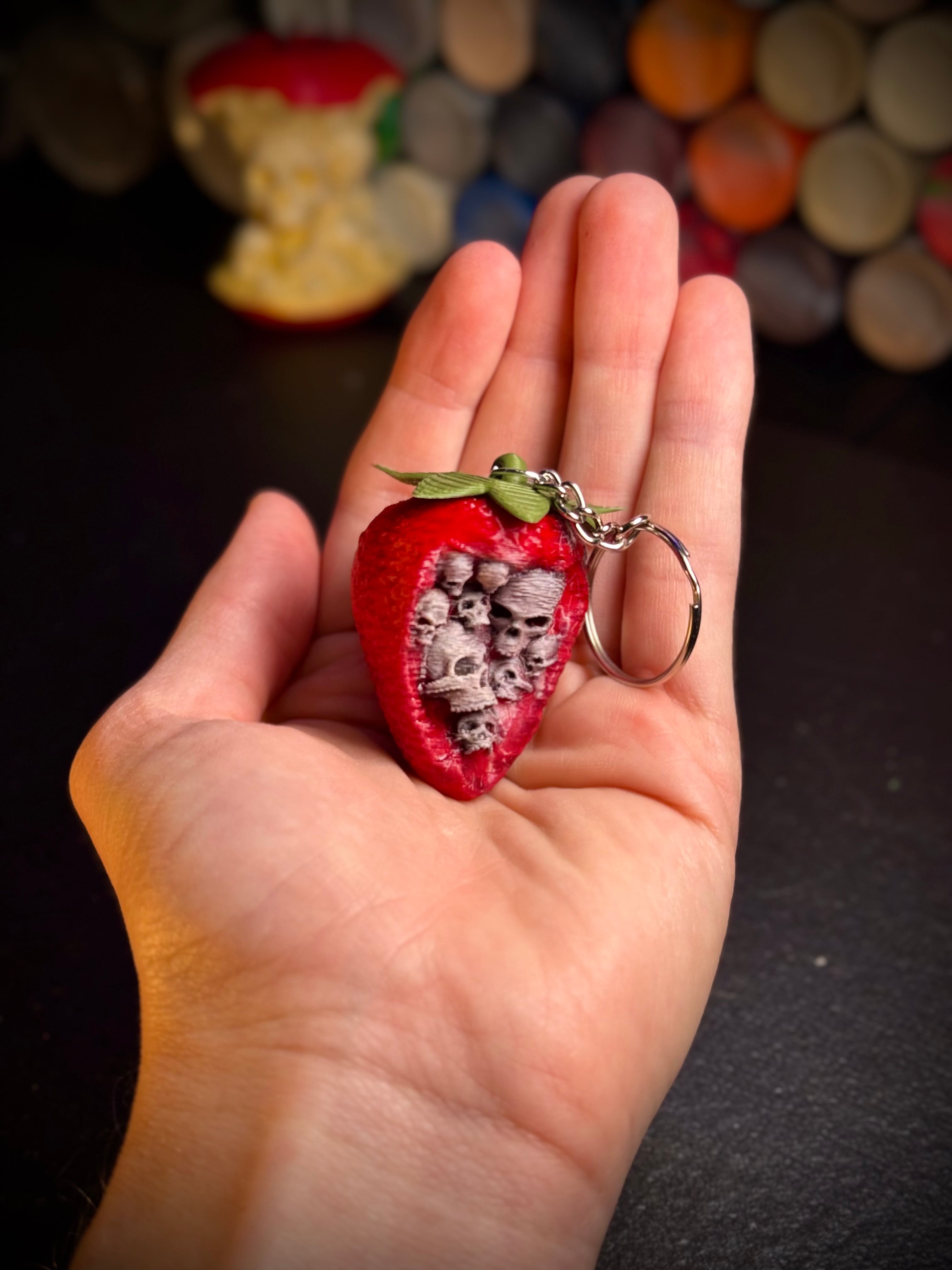 The forbidden strawberry 3d model
