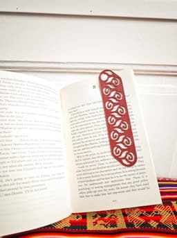 Rose bookmark 3d model