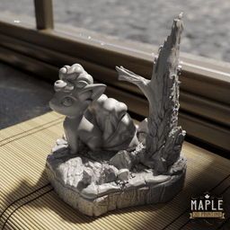 Alolan Vulpix Diorama - Pokemon 3d model