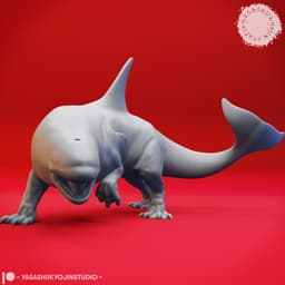 Akhlut Pod - Tabletop Miniature (Pre-Supported) 3d model