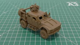 M1240 M-ATV 1:72 Scale STL Model 3d model