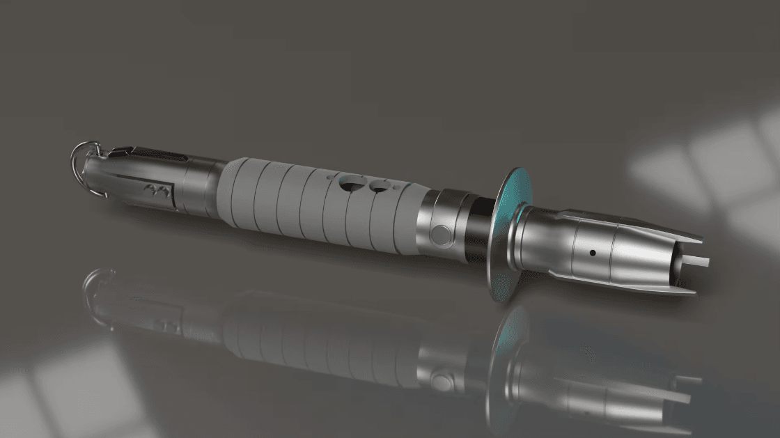 Shin Hati's Lightsaber - Ahsoka 3d model