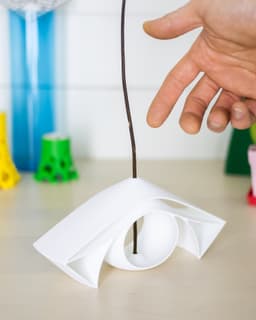 Artifakt Stick Holder // Sculptural Display Stand 3d model