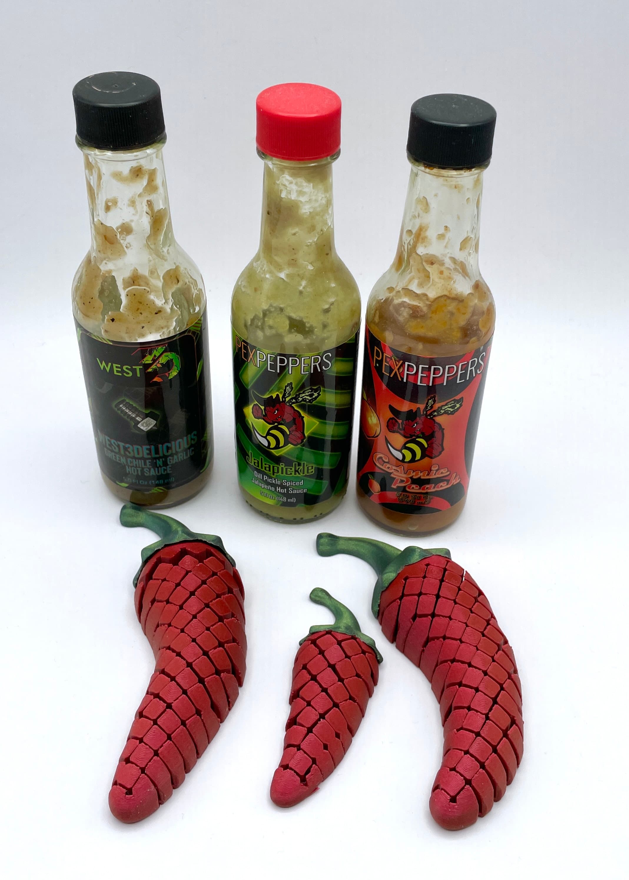Floppy Jalapeno - Polymaker Panchroma Starlight Mars and Aurora and I need a refill of sauce! - 3d model