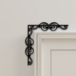 Door Corner Decor 3d model
