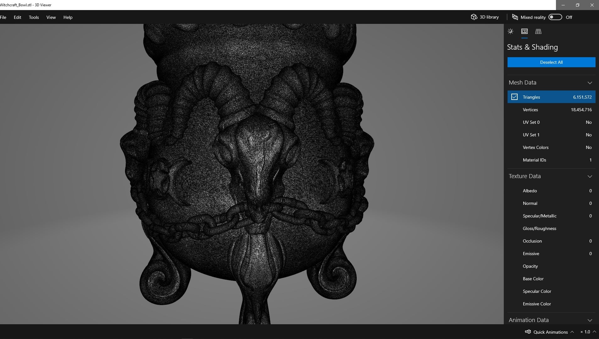 Witchcraft Bowl 3d model