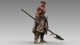 Wasteland Warrior 3d model