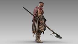 Wasteland Warrior 3d model