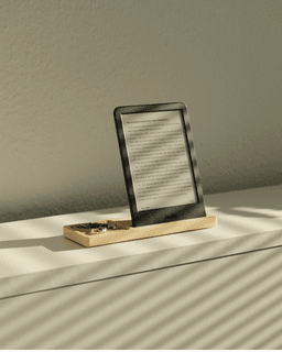 eBook Reader Stand with Tray 3d model