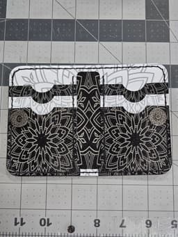 Tall TPU Bifold Wallet for sewing 3d model
