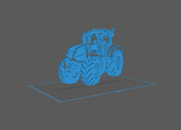 Tractor - Class Wall Art 3d model