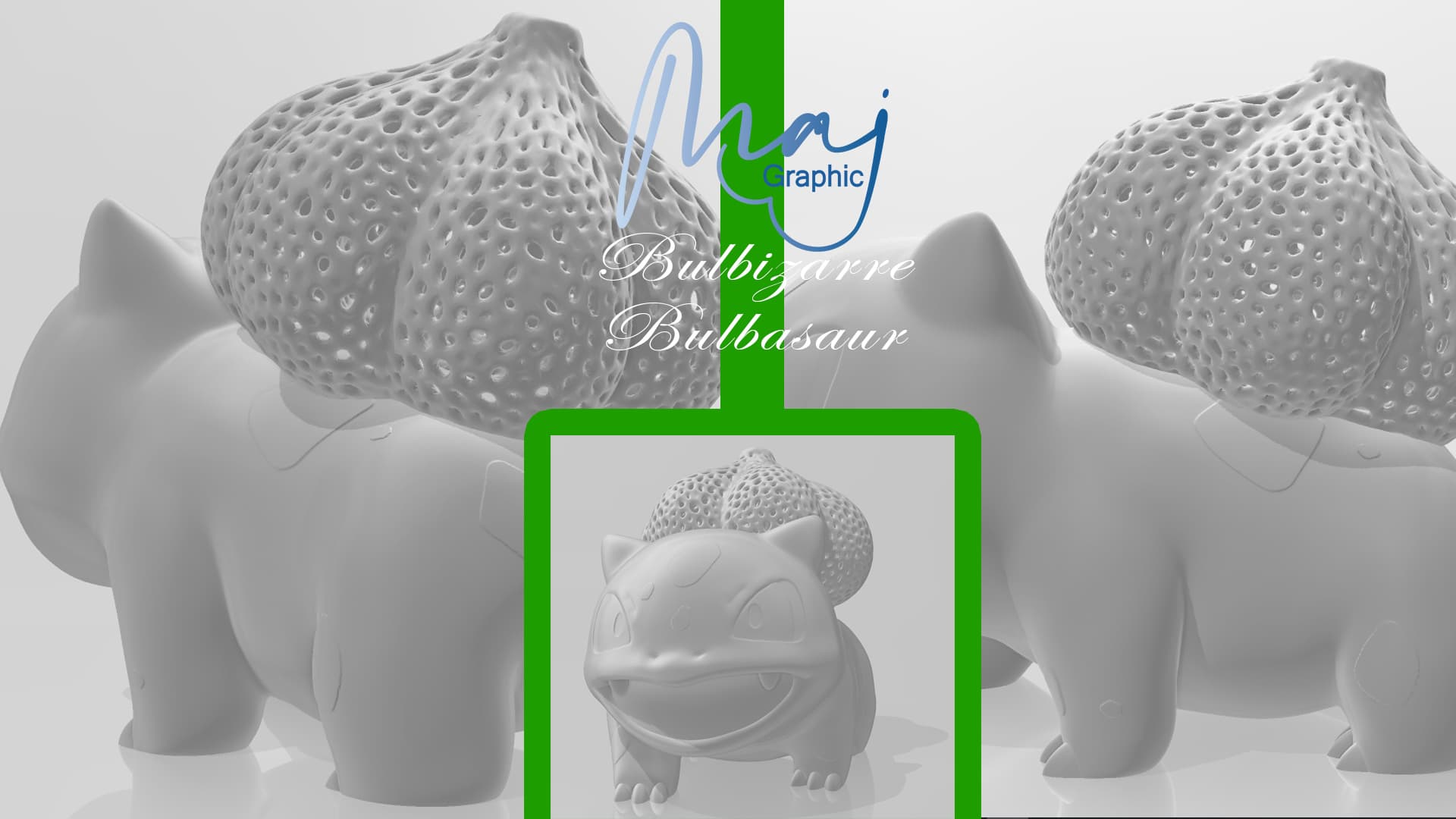 Bulbasaur 3d model