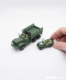 Army Truck Kit Card 3d model