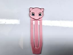 Pokemon Bookmarkers - Pikachu, Eevee & Mew 3d model