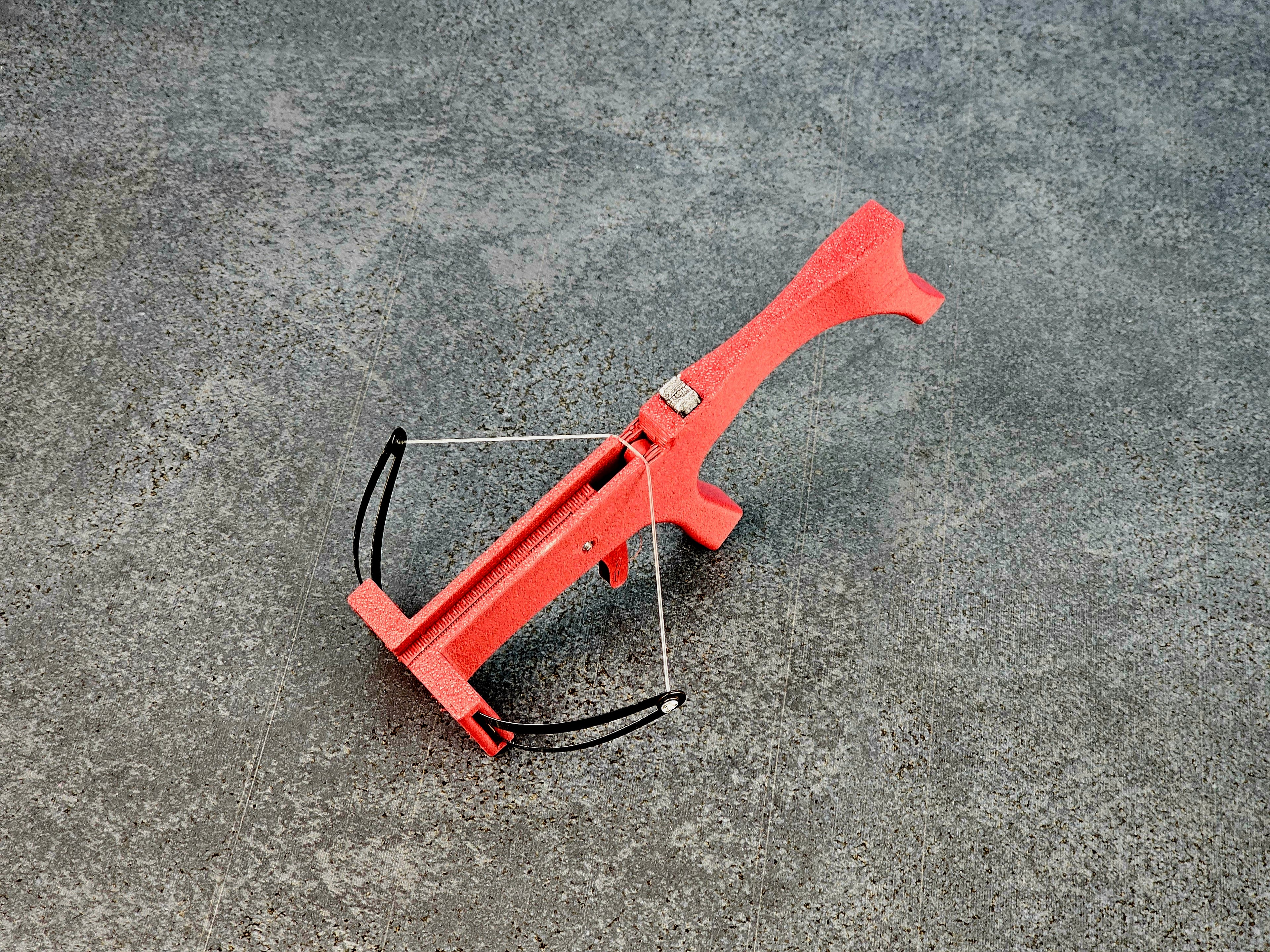 Glider Crossbow MKI Tiny Airplane Launch System 3d model