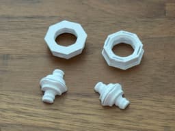 1.1 mm Offset - Small Thread - Multipoint 3d model
