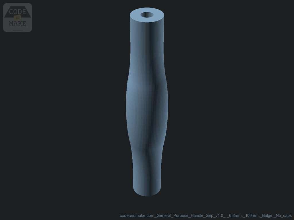 Fully Customizable General Purpose Handle Grip 3d model