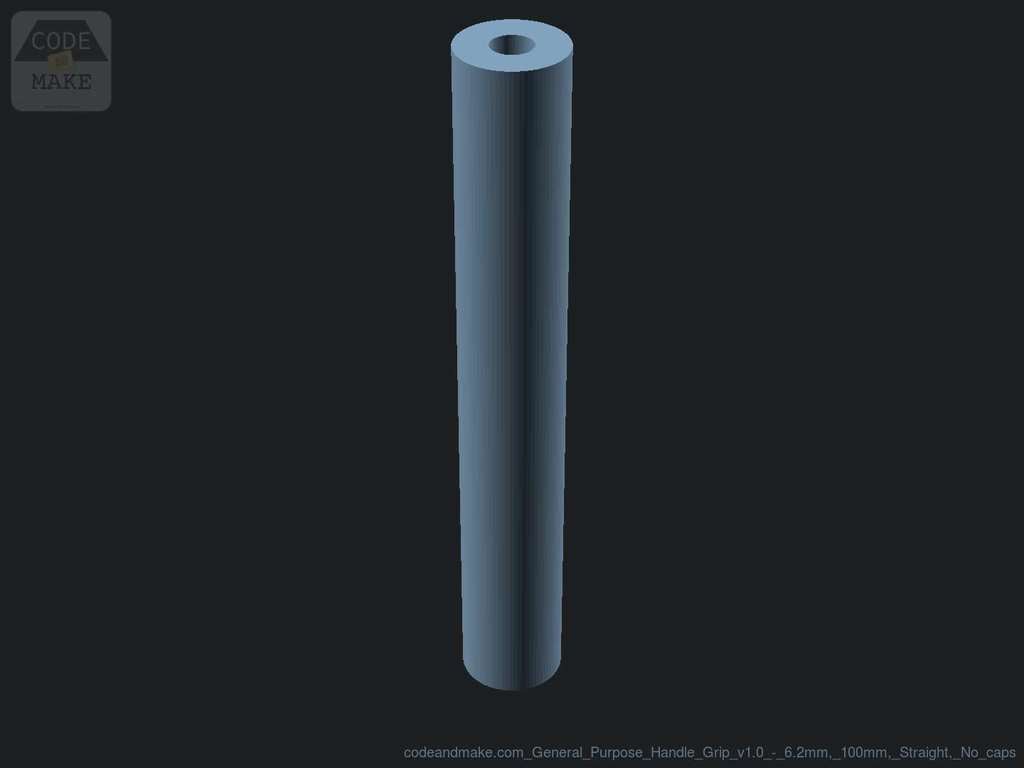 Fully Customizable General Purpose Handle Grip 3d model