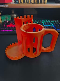 Dice Tower Can Koozie 3d model