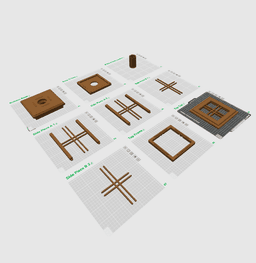 Shoji Lamp 2 3d model