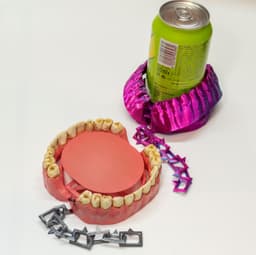 Mug Mouth: Self-Adjusting Coaster 3d model