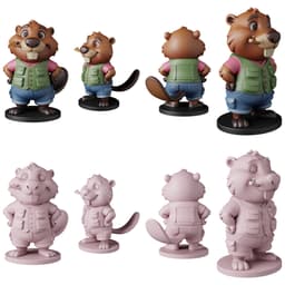 Zootropolis Characters STL Files | Kids Cartoon 3D Print Collection 3d model