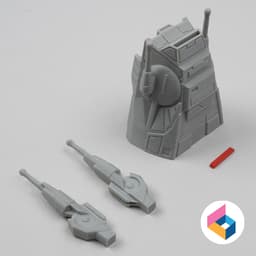 Print-in-place Articulated STARWARS AT-AT Ver2.0 3d model