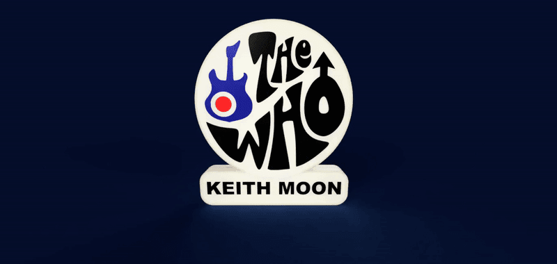 The Who Sign – LED strip compatible 3d model