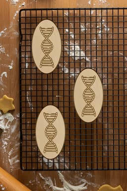 DNA Cookie Cutter, Biscuit Cutter 3d model