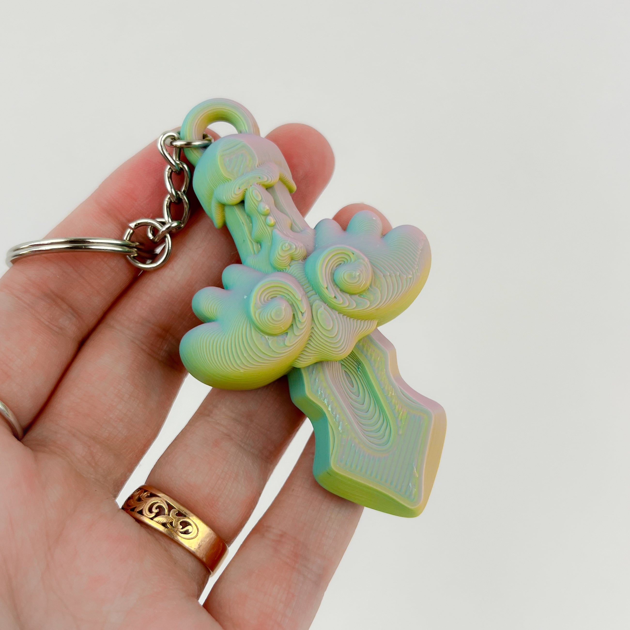 Chibi Sword + Keychain 3d model