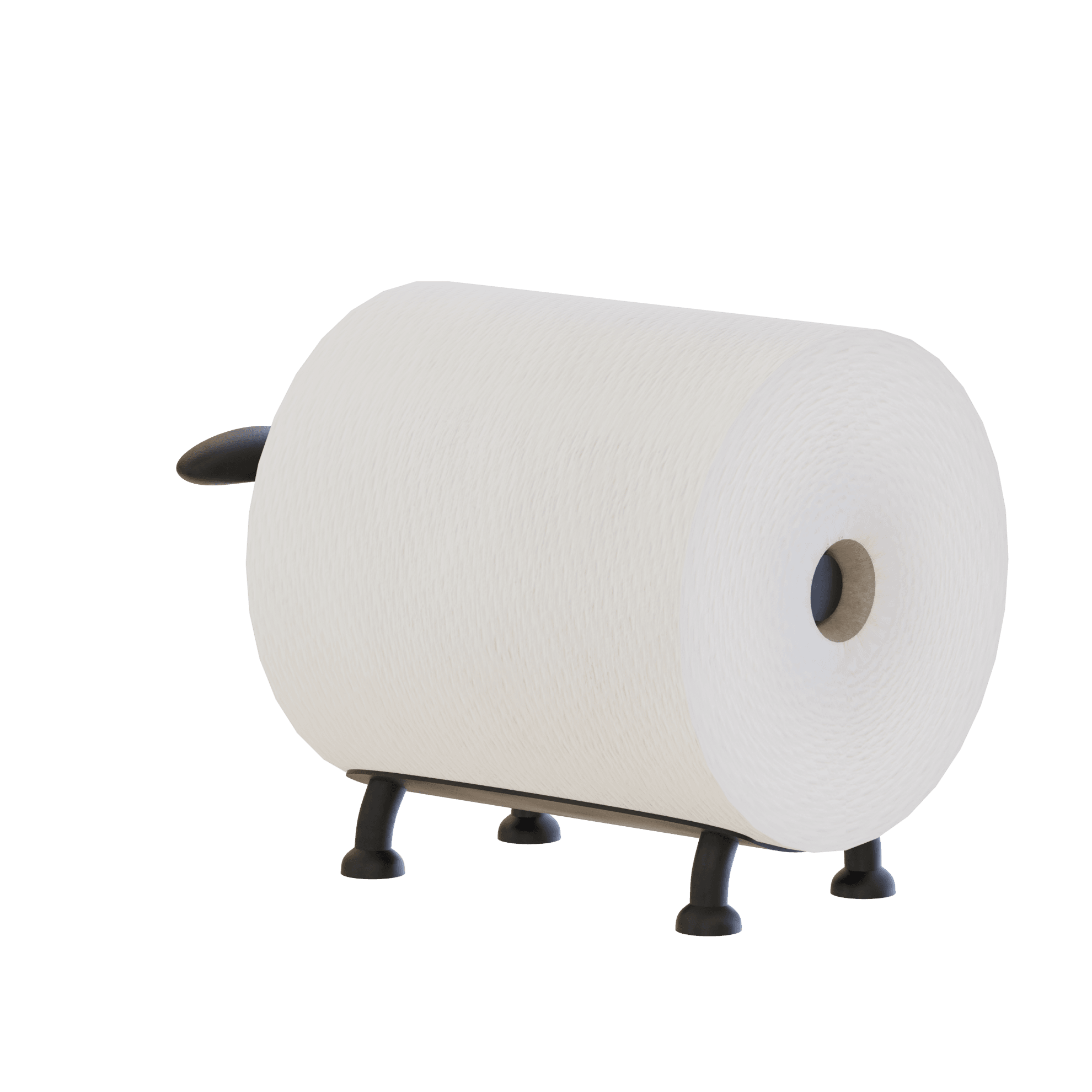 Toilet Paper Sheep 3d model