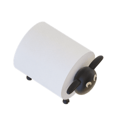 Toilet Paper Sheep 3d model