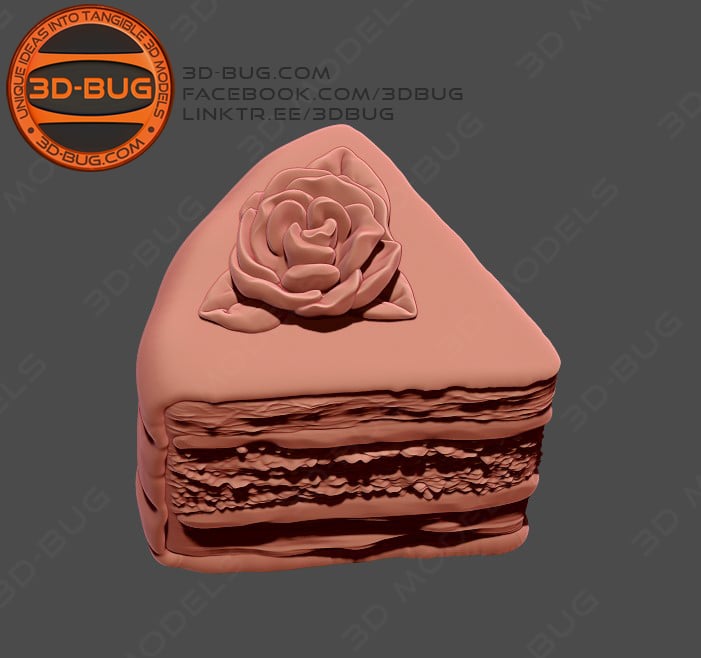 Piece of cake 1 3d model