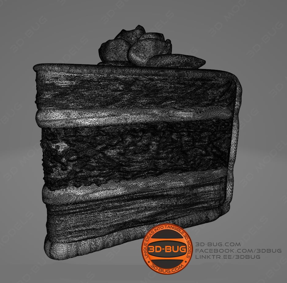 Piece of cake 1 3d model