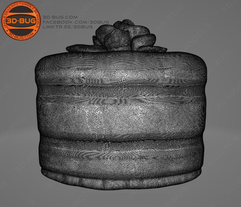 Piece of cake 1 3d model
