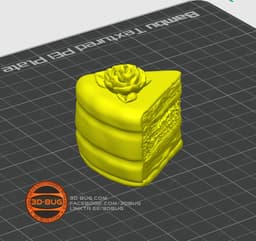 Piece of cake 1 3d model