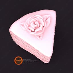 Piece of cake 1 3d model