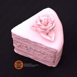 Piece of cake 1 3d model
