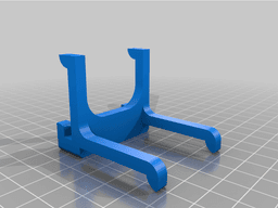 Simple headphones insert for ikea Skadis 3d model