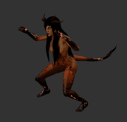 Xana Demon Woman 3d model