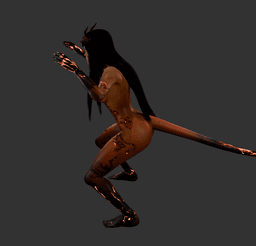 Xana Demon Woman 3d model