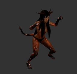 Xana Demon Woman 3d model