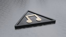 Music Note Coaster (Coaster for Drinks) Bundle 3d model