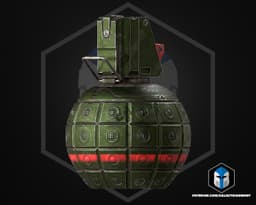 UNSC Grenade - 3D Print Files 3d model