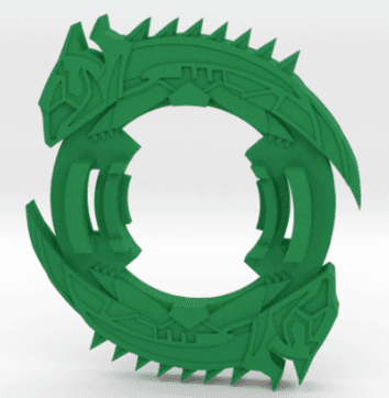 BEYBLADE WINGUANA-2 | COMPLETE | ANIME SERIES 3d model