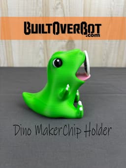 Dino MakerChip Holder 3d model