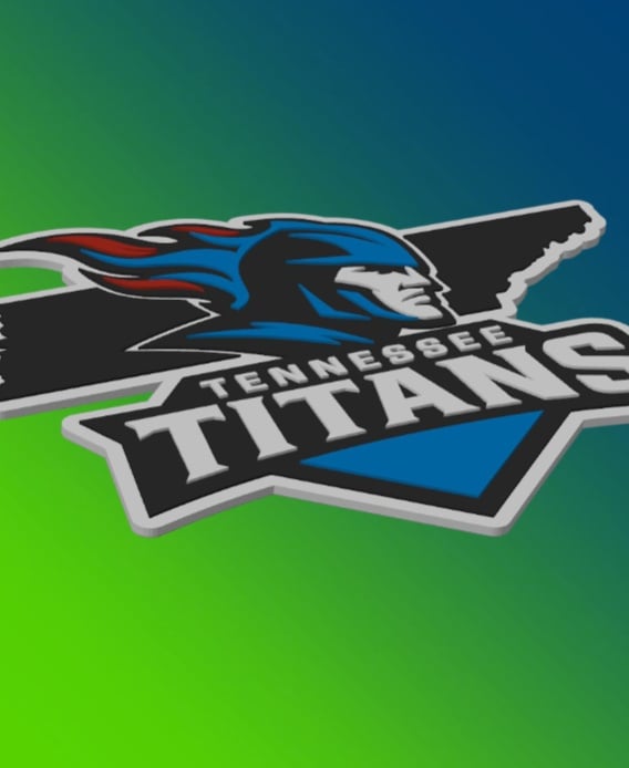 Tennessee Titans Custom Series 1: Part 4/32 3d model