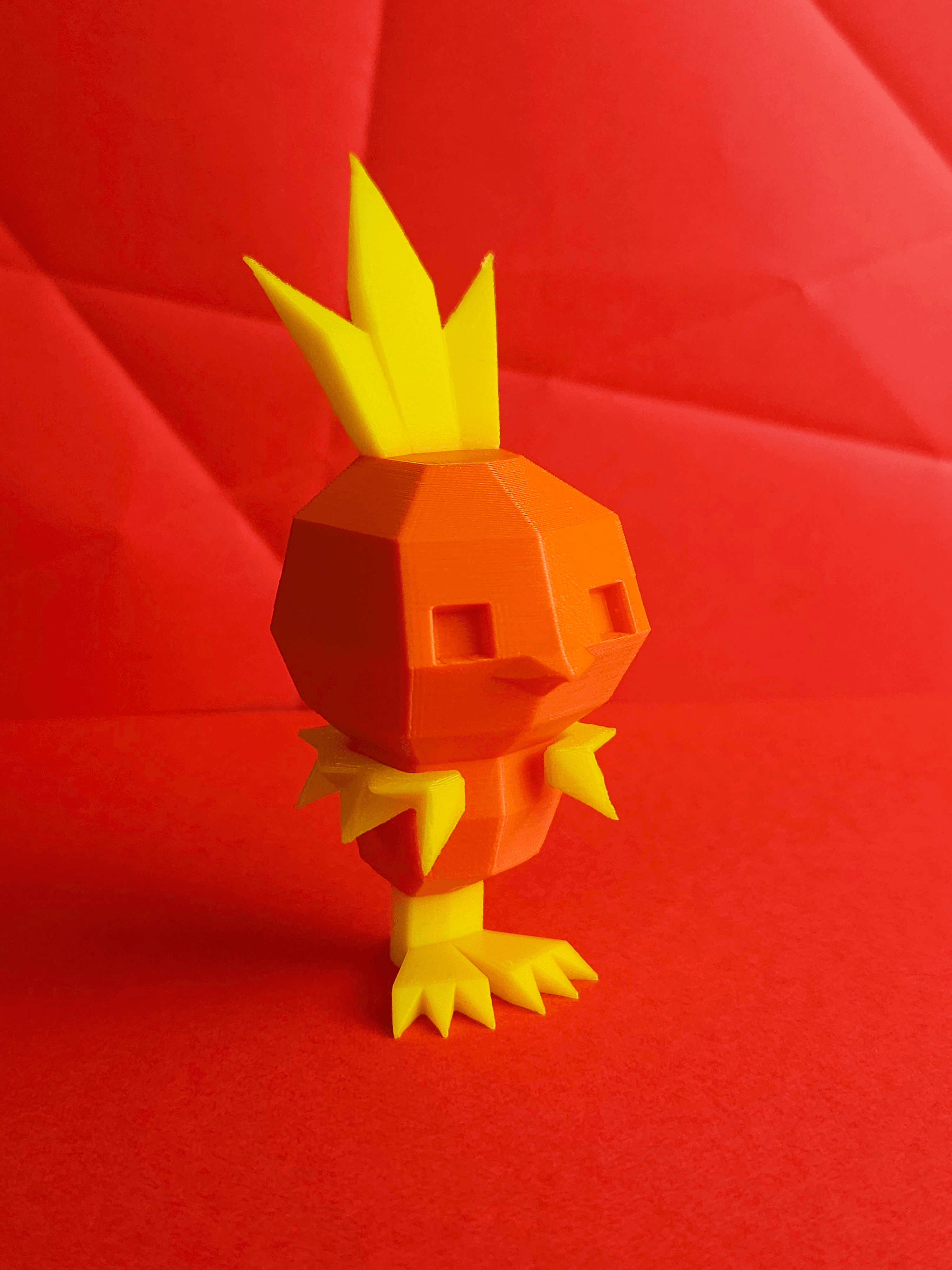Torchic Low Poly Pokemon 3d model