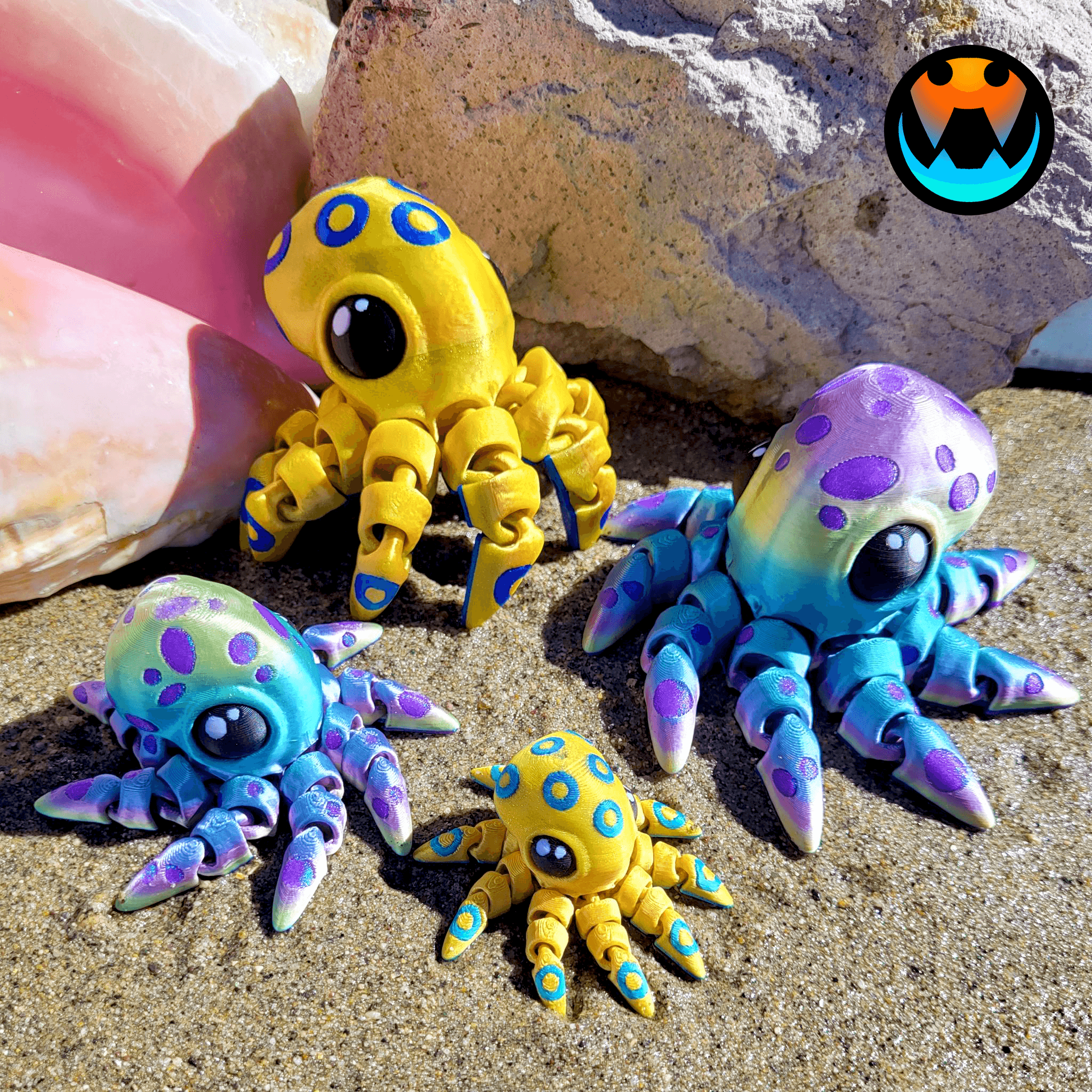 Tiny Octopus 3d model